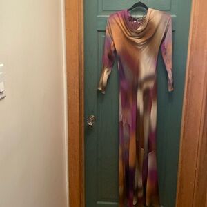 Zara Multicolor Long Sleeve Dress